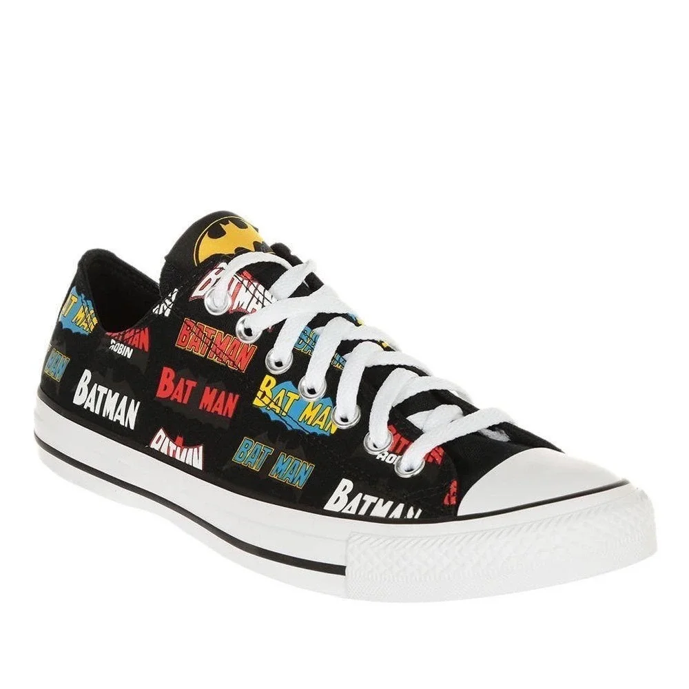 Converse Chuck Taylor All Star Batman 80‎ Years Sneakers Black 367321F Kids 1.5Y